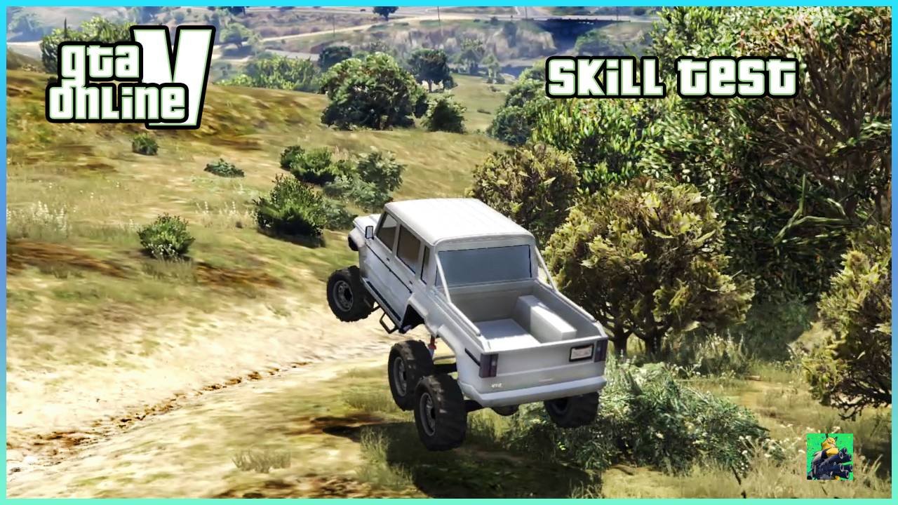 GTA 5 СКИЛЛ-ТЕСТ НА DUBSTA 6x6 | Mercedes-Benz G63 AMG 6x6