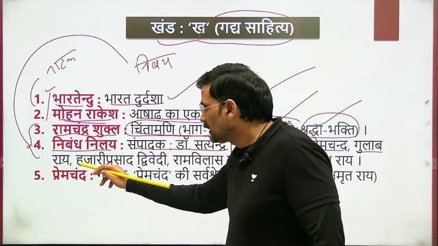 हिंदी साहित्य बुक लिस्ट और नोट्स | Sunil Kumar Singh | Let's Crack UPSC CSE Hindi