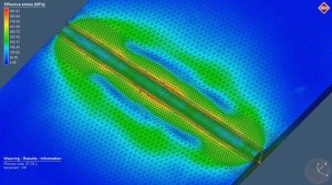 Weaving motion welding: Simulation of robot movements | Simufact