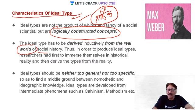 Concept of Ideal Types by Max Weber | Sociology Optional Paper 1 | Crack UPSC CSE/IAS смотреть онлайн