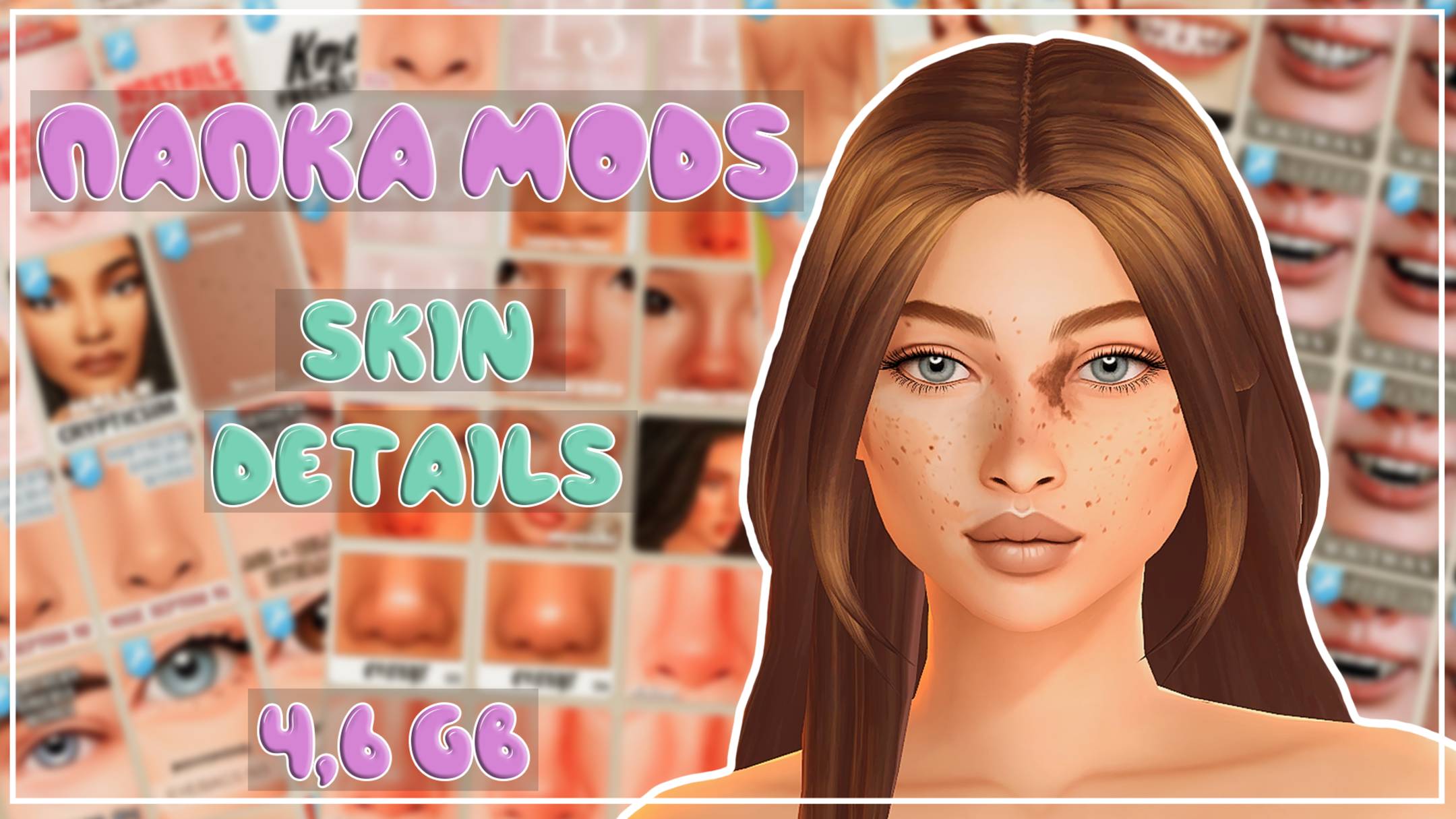 ПАПКА MODS | SKIN DETAILS | ВНЕШНОСТЬ|ОСОБЕННОСТИ КОЖИ|CAS | 4,6 ГБ | SIMS 4 смотреть онлайн