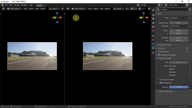 Camera Matching - fSpy & Blender