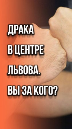 В центре Львова люди сцепились с живодёрами из ТЦК. Результаты - на видео