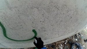 Graffiti bombing #3. Граффити бомбинг. With - KIP.