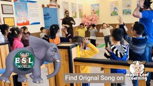 275 -  Elephant Dance Song | ESL Warm up for Kids