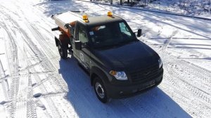 Красивое сочетание цветов, не так ли? Геркулес, г.Калуга #КДМ #пескоразбрасывающаяустановка