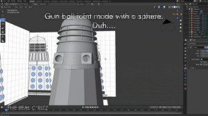 Doctor Who - Dalek 3D Model Timelapse - Blender Tutorial/Timelapse