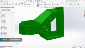 Measuring or Measure commands in Solidworks (5th video of the course)