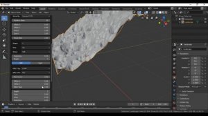 Create a Cliff in Blender 2.8