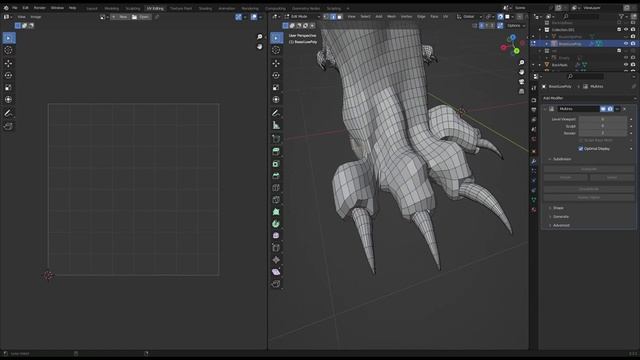 Blender Creature Course - 22 UV Unwrap Body смотреть онлайн