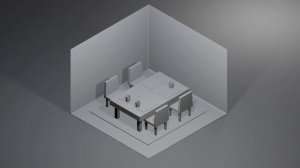 Blender #1 / Dining room (Isometric view)