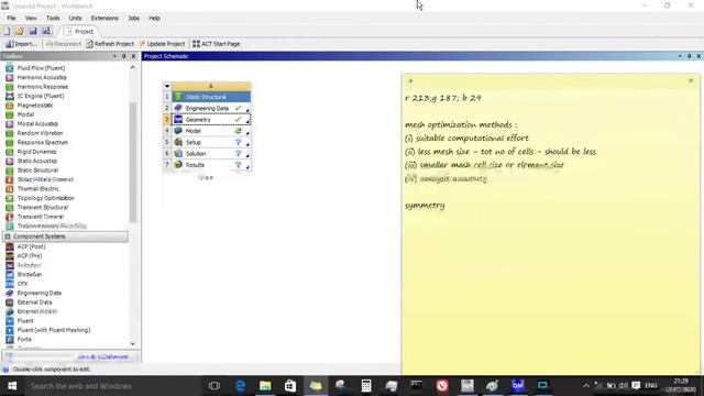 ANSYS | Mesh Optimization Methods : Symmetry | Compression Test for Billet | தமிழில் | смотреть онлайн