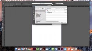 Importing an Indesign Preset