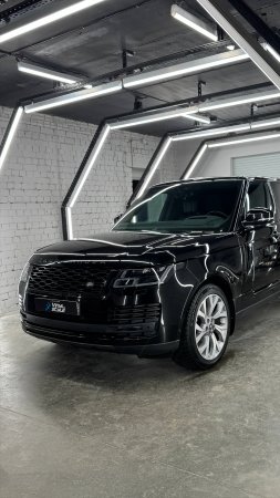 Полировка кузова Range Rover Evogue с нанесением керамического состава