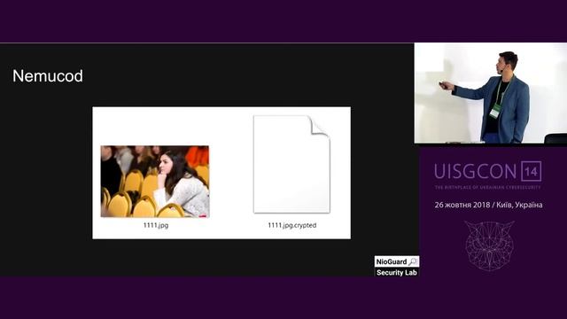 UISGCON14 Alexander Adamov, Creating Ransomware Decryptors