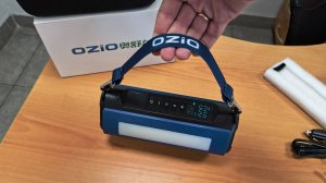 Компрессор автомобильный беспроводной 120 Вт, 40 л/мин с функцией powerbank от фирмы OZIO