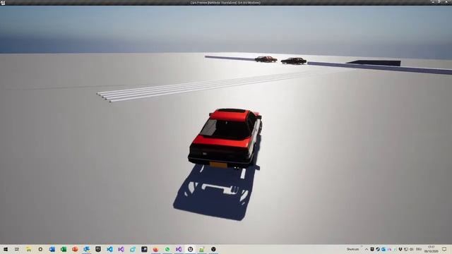 UE4 Chaos Vehicle - Improved skid marks смотреть онлайн