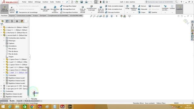 Step 11 : create the gears of the shreder machine using toolbox #cadtutorials #solidworks
