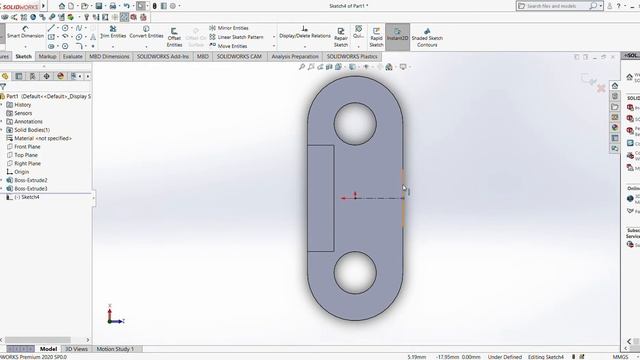 SOLIDWORKS 2021 | JOINT COMPONENT | SOLIDWORK TUTORIAL | SOLID 3D BRACKET | 3D DESIGN