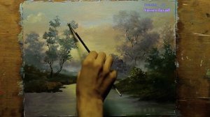 Oil Painting Landscape Yasser Fayad