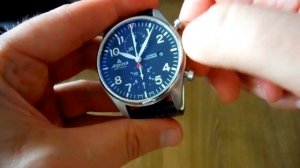 Alpina Startimer Pilot Automatic Chronogaph AL-725B4S6 UNBOXING