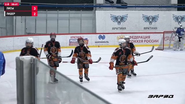 Лисы - Лидер | СК "Арктика" смотреть онлайн