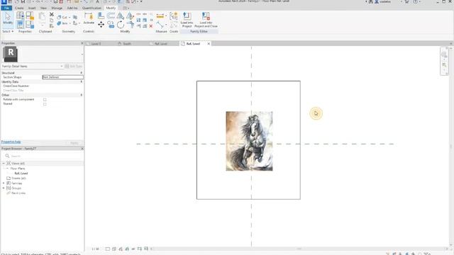 Placing Bitmap in Revit FAMILY смотреть онлайн