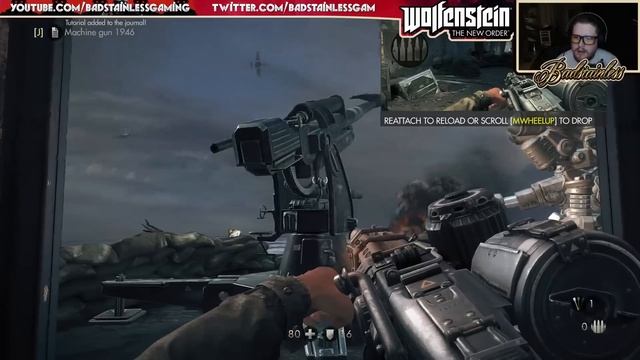 Wolfenstein: The New Order - Episode 2 - Let's Play with badstainless смотреть онлайн