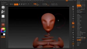 EVA: speed Modeling made with realflow, zbrush and cinema 4d - Timelaps