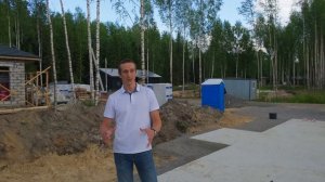 Строительство дома из газобетона на плывуне: монолитная плита решает все проблемы | Опыт Wood Stone