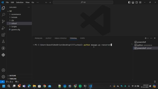 Django full course in telugu | Django Project Setup in VS Code