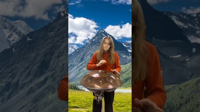 Игра на ханге Annaziska C# minor. Окажитесь в безмятежном спокойствии природы со звуками ханга