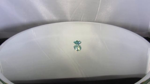 3.20ct Caribbean Blue Moissanite, Precision Pear Cut смотреть онлайн