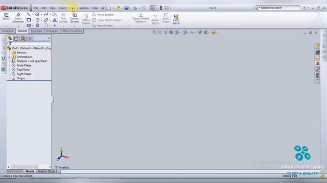 SolidWorks Tutorial Tamil 1- Interface, Add ins, Option, Unit