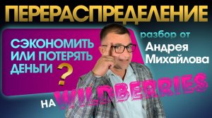 Перераспределение на WB: Сэкономить или ПОТЕРЯТЬ деньги?! 🤔 Разбор от А. Михайлова