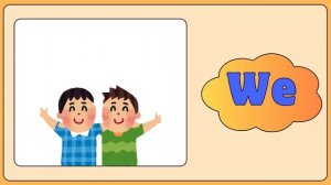 I, you, we, they _ Subject pronouns for kids