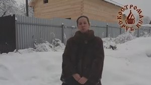 Дом из профилированного бруса. 26 февраля 2025 г