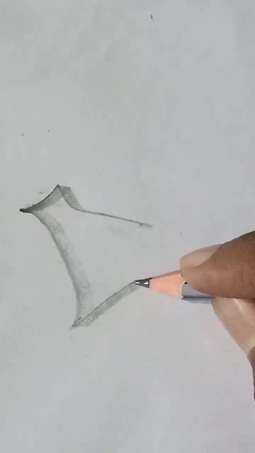 how to draw 3d N #art #viral #pencildrawing #shorts смотреть онлайн