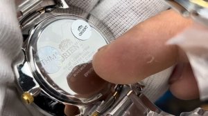 Bóc hộp Orient Quartz FGW01003W0