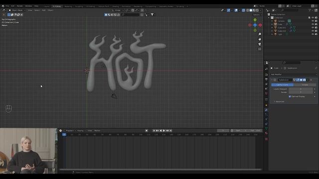 Create Stunning 3D Typography in Blender | Full Tutorial for Beginners