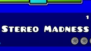 музыка STEREO MADNESS из игры geometry dash