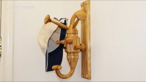 Вешалка для мастерской / How to Make a Wooden Hanger for a Workshop