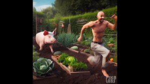 Приколы  . побаловался с созданием при помощи ИИ