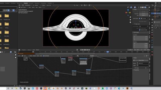 Blender 3D Mastering Black Holes Series Extra: Kerr Distortion смотреть онлайн