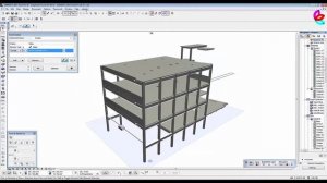 ArchiCAD-Neodata bidirectional budget of a building structure