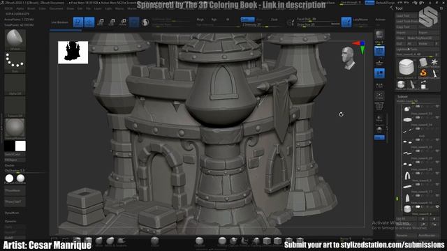 Creating a Stylized Environment: Part 1 [STYLIZED MODELING & SCULPTING IN MAYA/ZBRUSH]