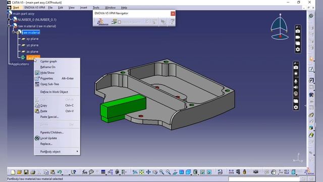 Basics of CATIA CAM in Tamil/CATIA V5 Basics part1/CATIACAM/CATIA NC Programming/3d CAM programming