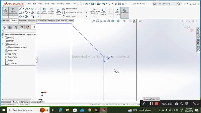 SolidWorks tutorial for beginners part 5(#Solidworks designer)