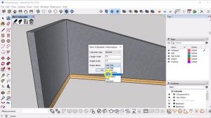 "MAJ FollowMe" V1.0.5. Sketchup Plugin. Face from the list follows your mouse pointer.