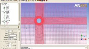 2d cylinder Hexa mesh in ICEM CFD (2/3)